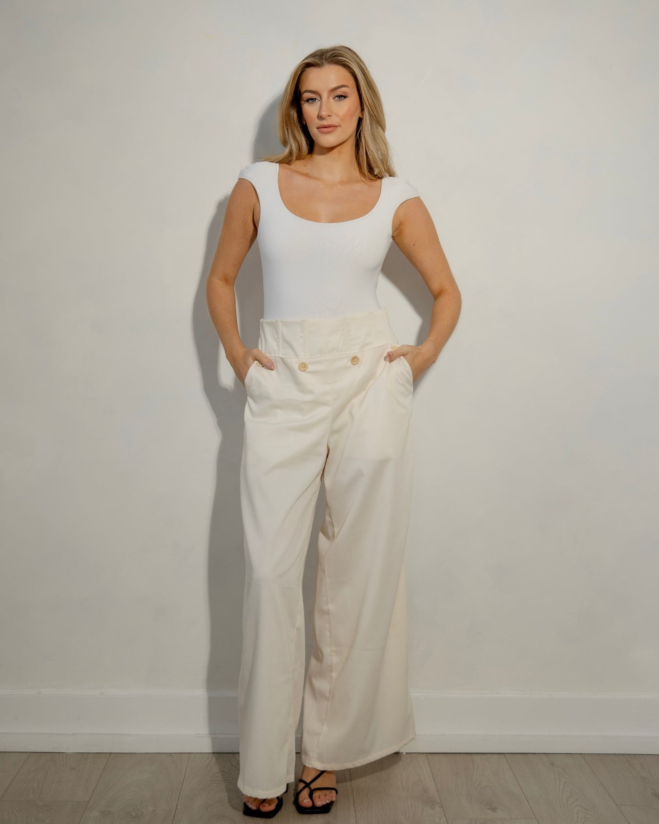 Lemonade Corset Trousers - White