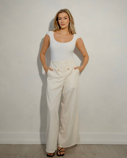 Lemonade Corset Trousers - White